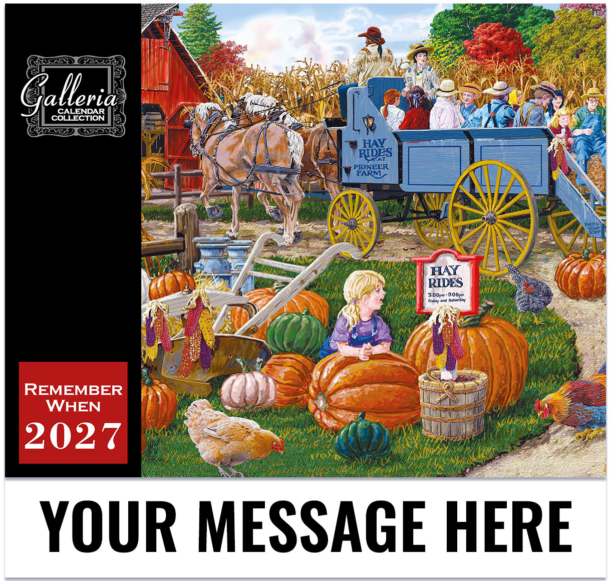 Remember When Wall Calendar