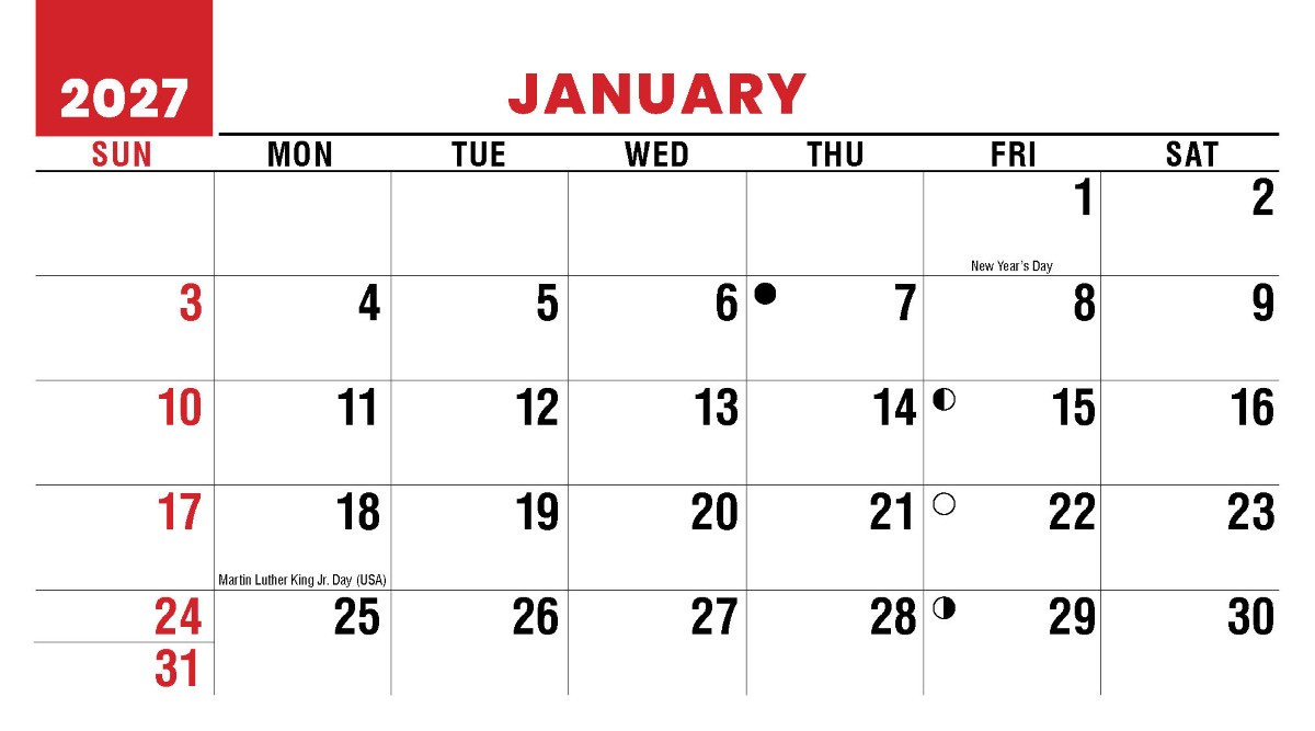 Galleria Canadian Scenic Promo Desk (Eng) Calendar - 2027