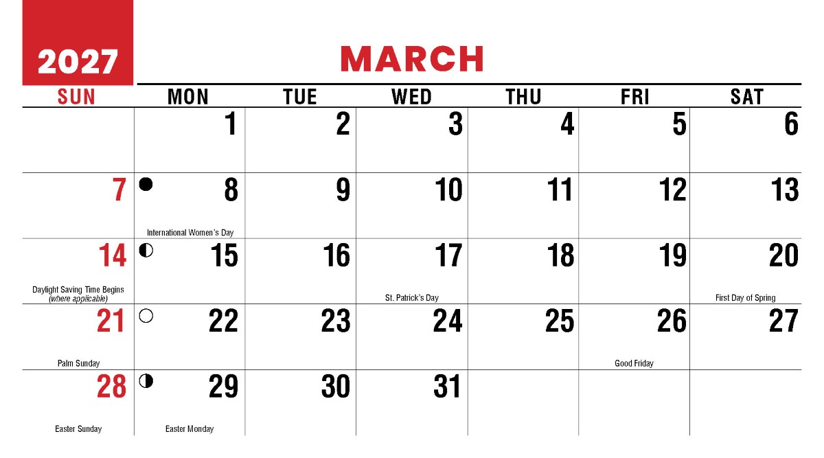 Galleria Canadian Scenic Promo Desk (Eng) Calendar - 2027