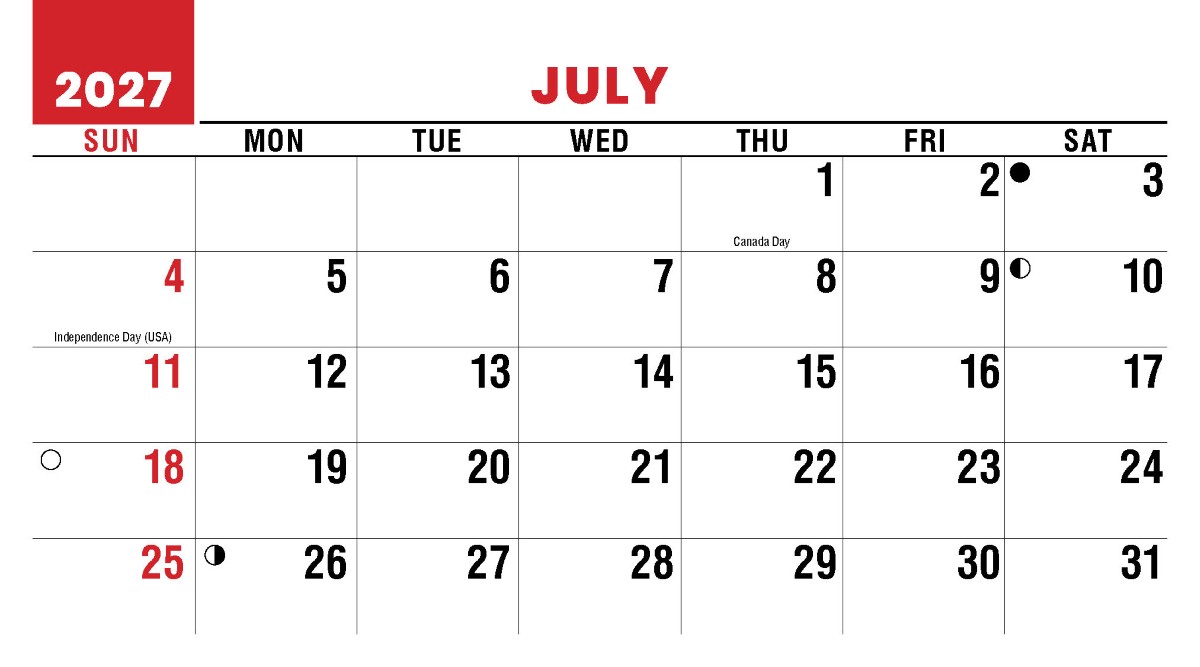 Galleria Canadian Scenic Promo Desk (Eng) Calendar - 2027