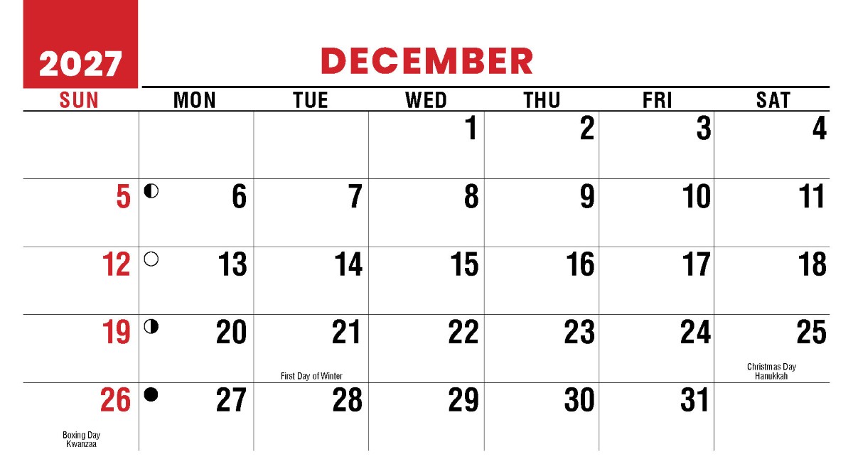 Galleria Canadian Scenic Promo Desk (Eng) Calendar - 2027