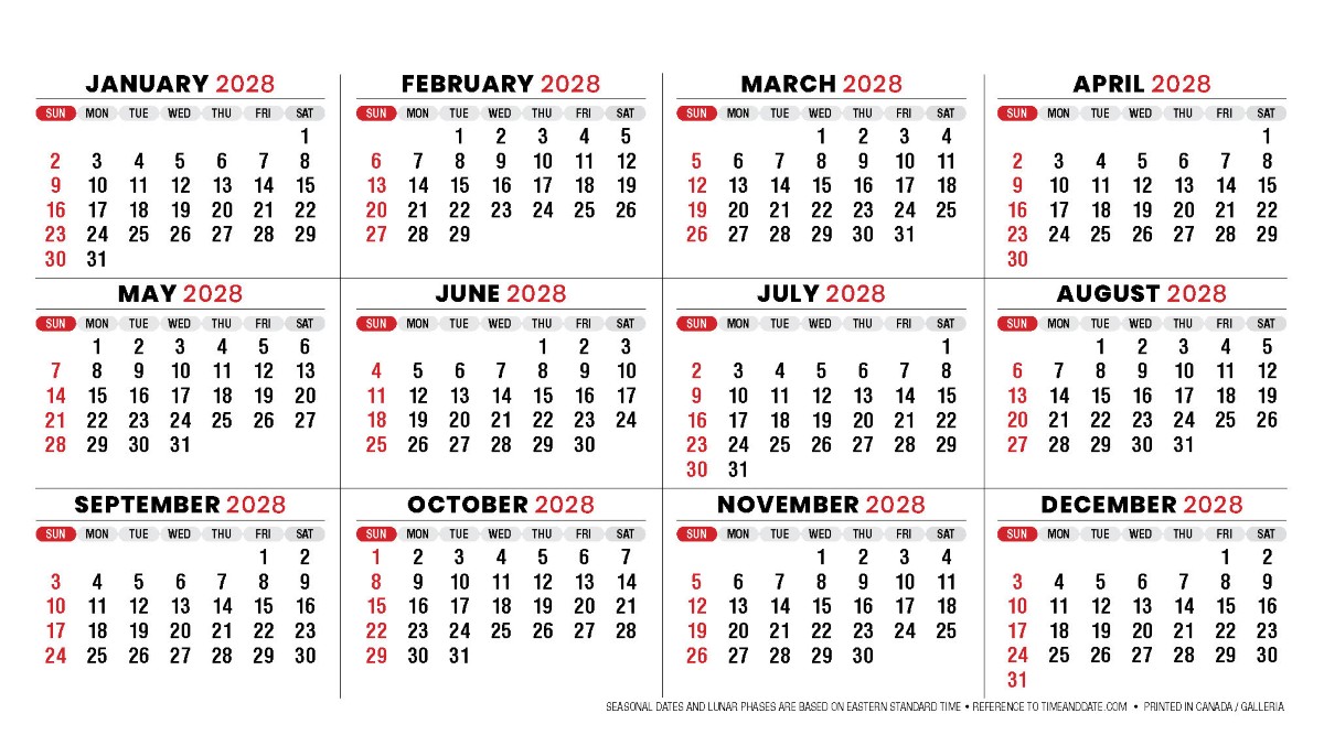 Galleria Canadian Scenic Promo Desk (Eng) Calendar - 2027