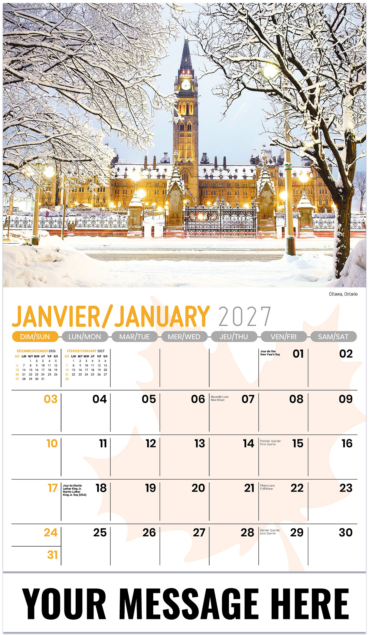 Galleria Canadian Scenes (ENG/FR) - 2027