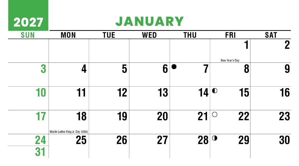 Galleria Sun, Sand & Surf Promotional Desk Calendar- 2027