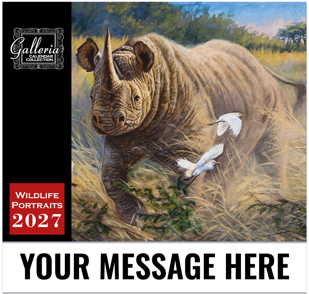 Wildlife Portraits Wall Calendar